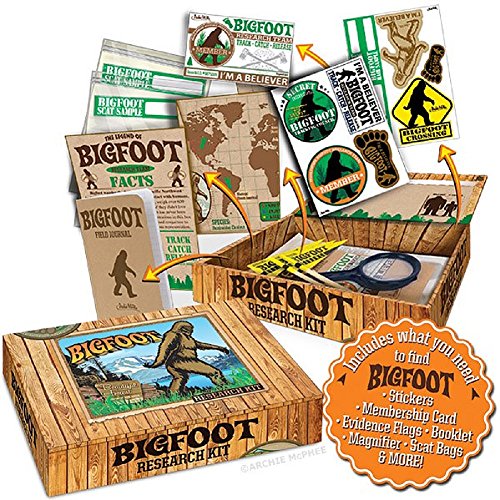 Accoutrements Bigfoot Sasquatch Outdoor Research Kit Novelty Gift BUY